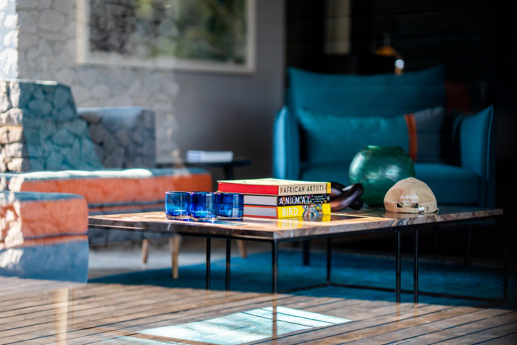 Leadwood suite's private lounge area